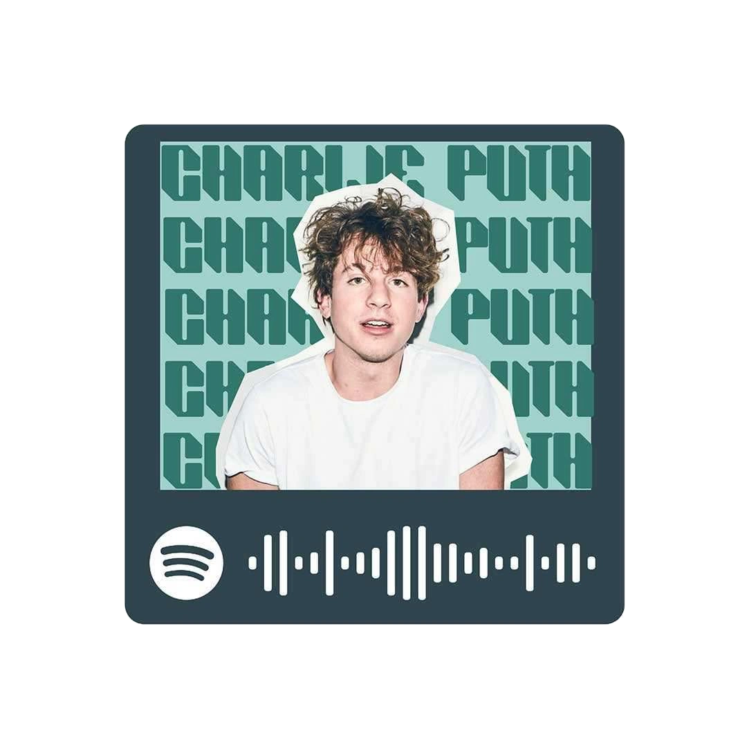 Charlie Puth Spotify Sticker